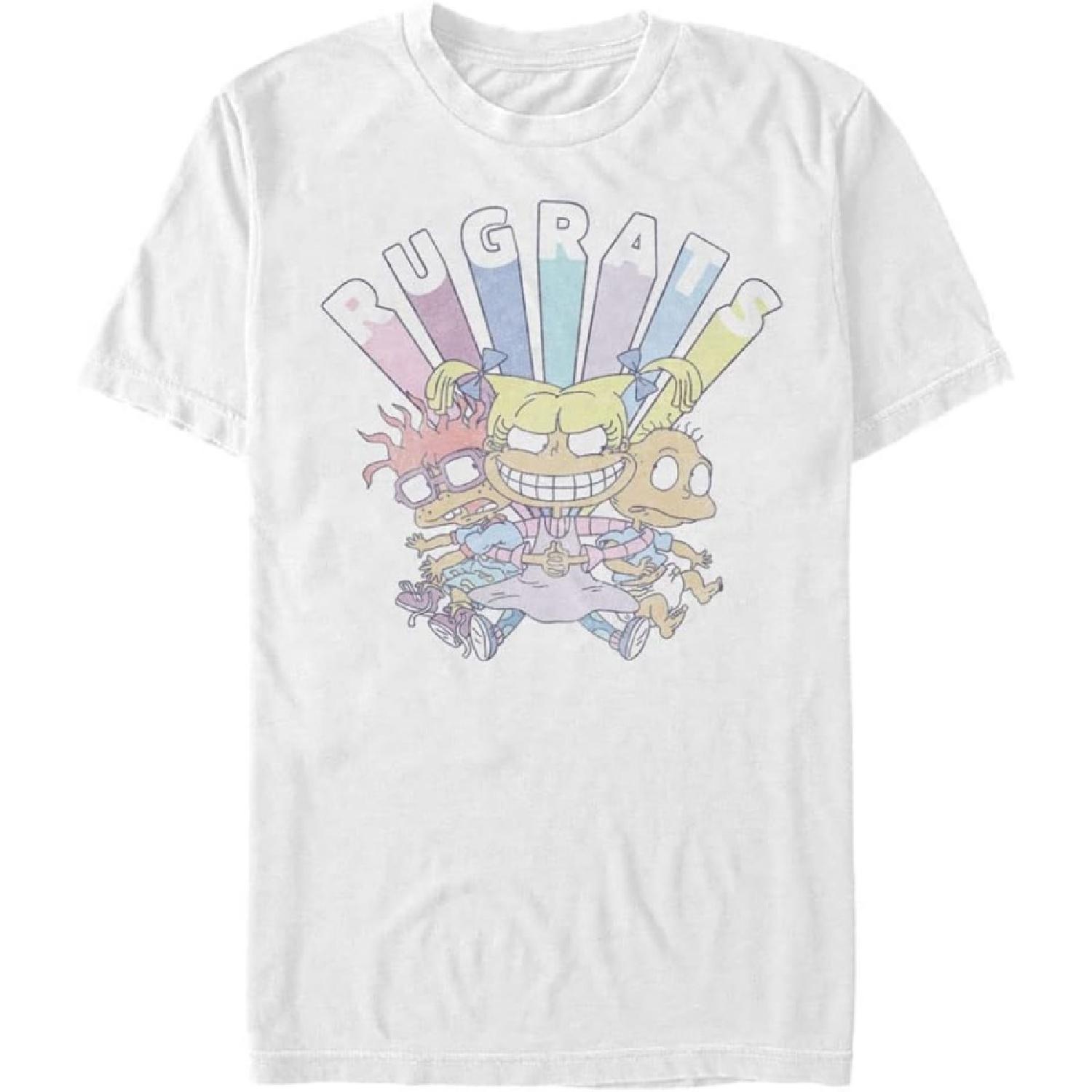 Nickelodeon Mens RugratT-Shirt XXXXXL белый