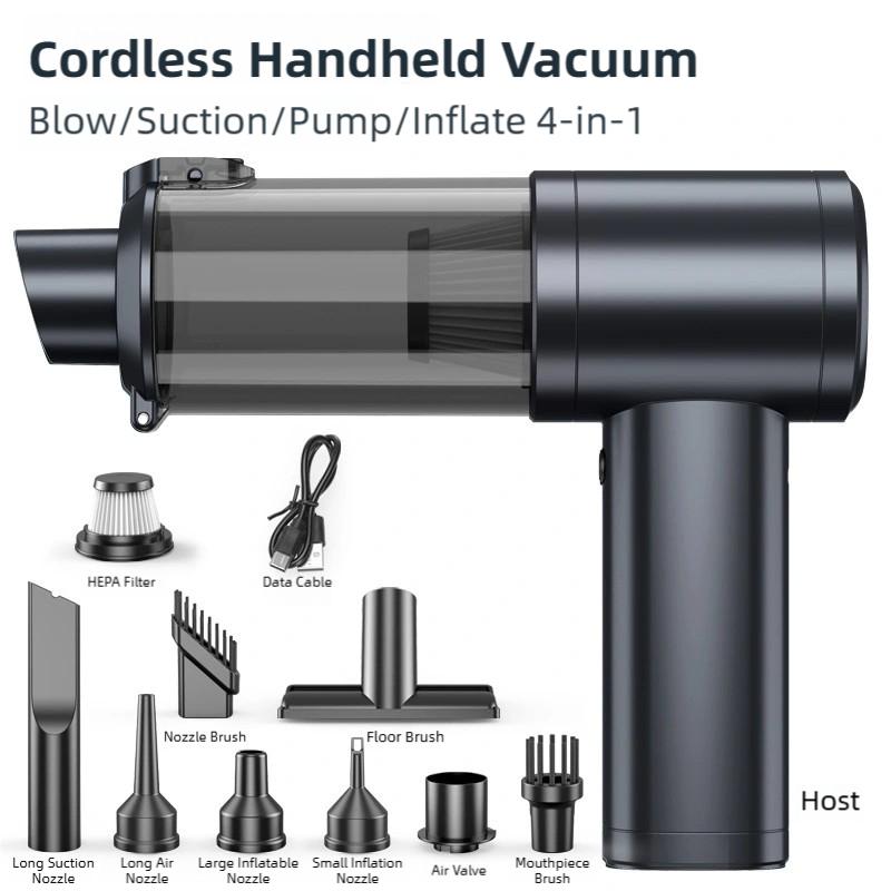 TINSOL Car Vacuum Cleaner Powerful Cordless Car Vacuum Cleaner 12000PA Strong Suction Handheld Cordless Car Vacuum Cleaner