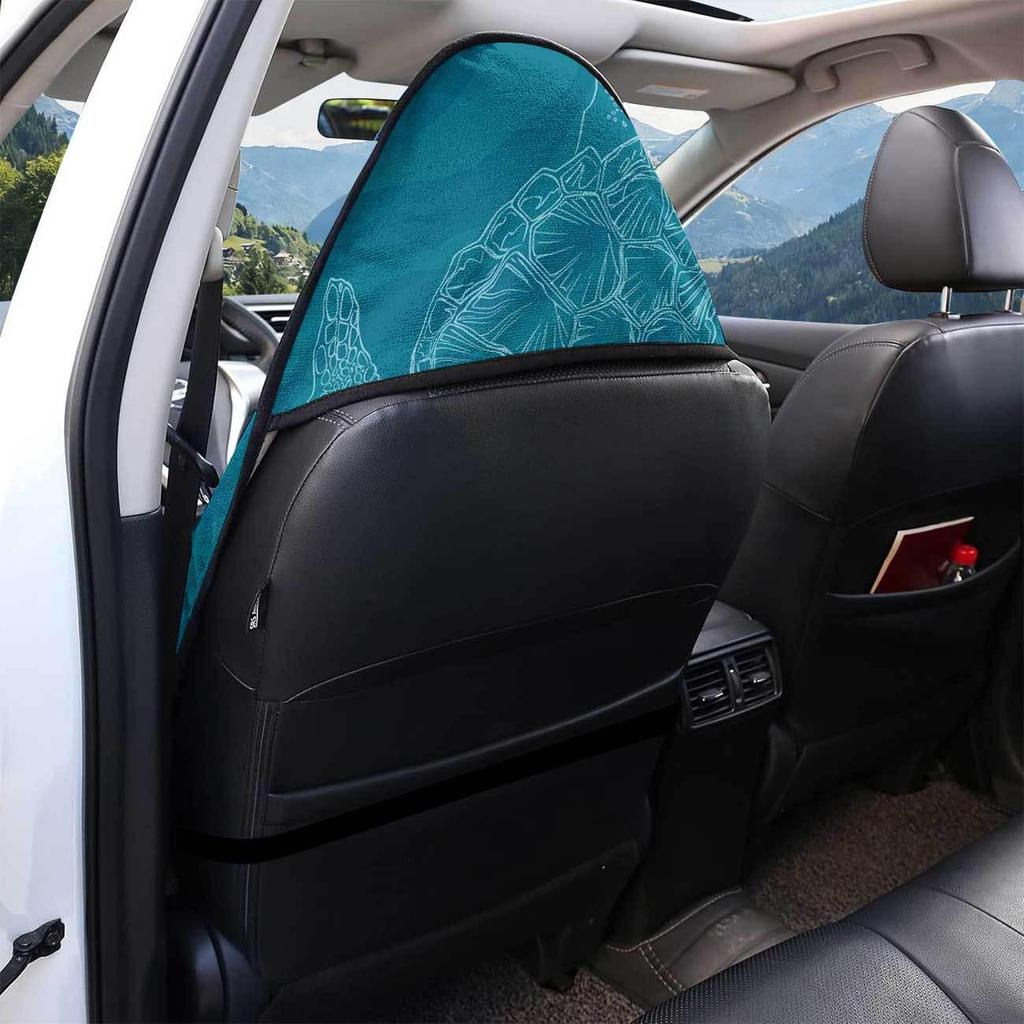 All-Season Universal Car Seat Towel Protector for Front Seats - Ideal for Gym and Exercise