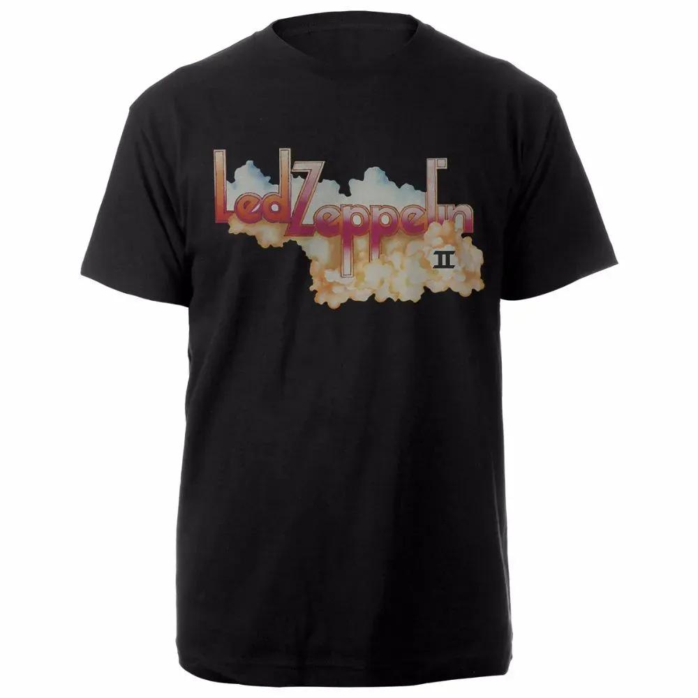 Rock Band Led Zeppelin Tshirt Unisex and Women Summer Gothic Y2K Clothing Fashion Casual Round Neck Short Sleeved Top Streetwear