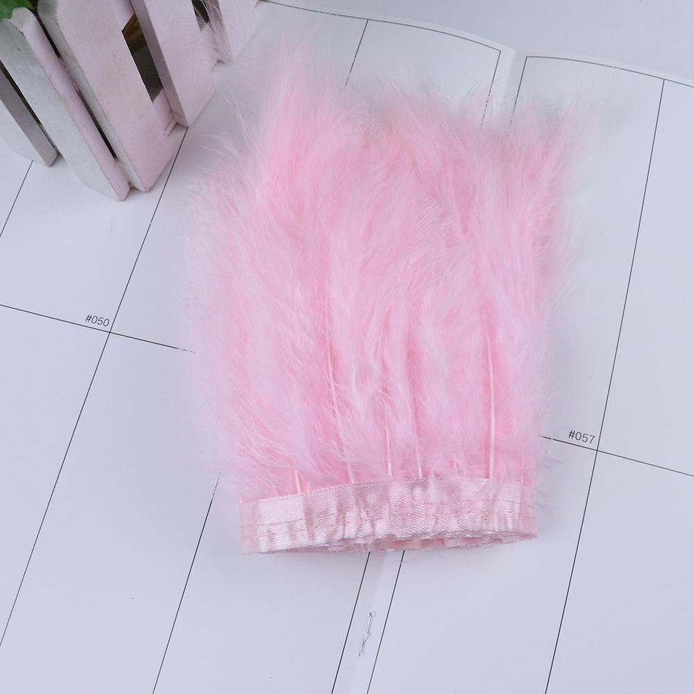 Colorful Turkey Marabou Feather Trim 4-6Inch 2M/5M/10M Plumes Fringe For Sewing Needlework Diy Crafts Dress Decoration