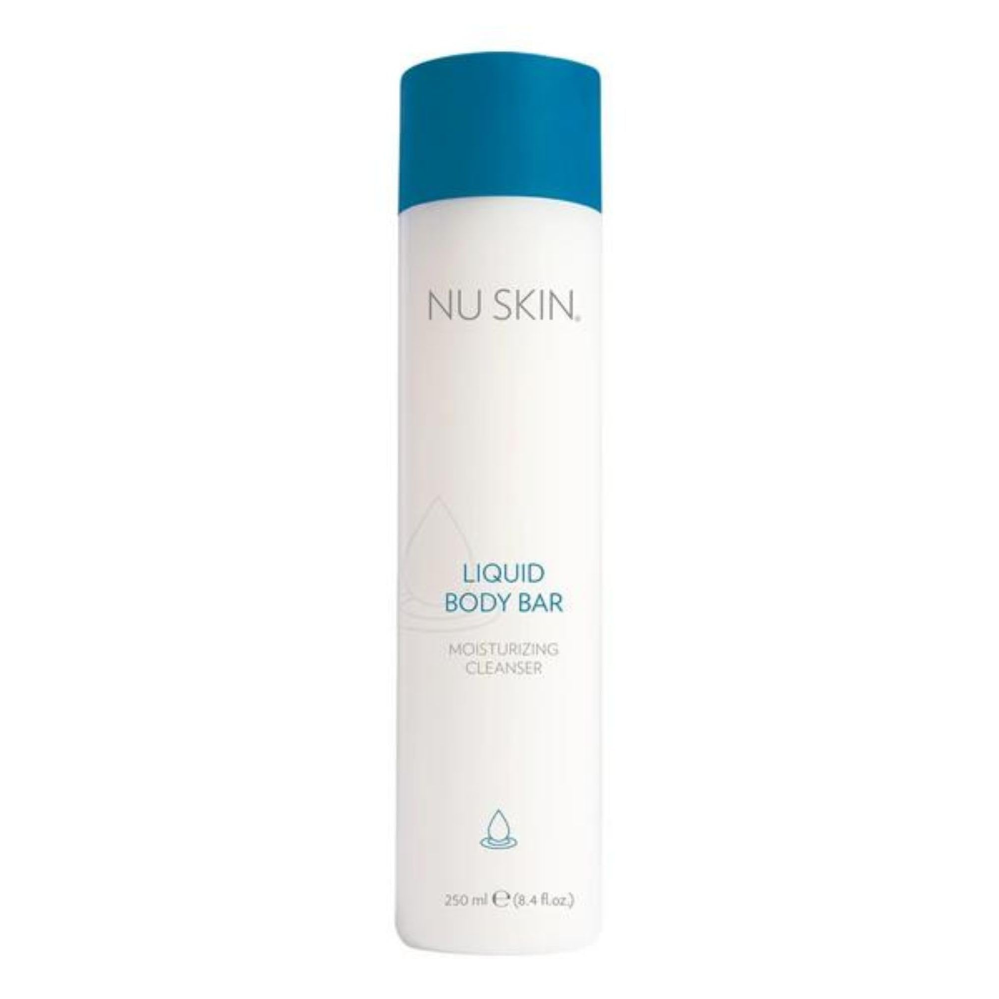 

Nu Skin Liquid Body Bar 250mL Body Shampoo Contains PCA-Na and Aloe Vera Juice Creamy lather and gentle feel Leaves skin feeling moisturized