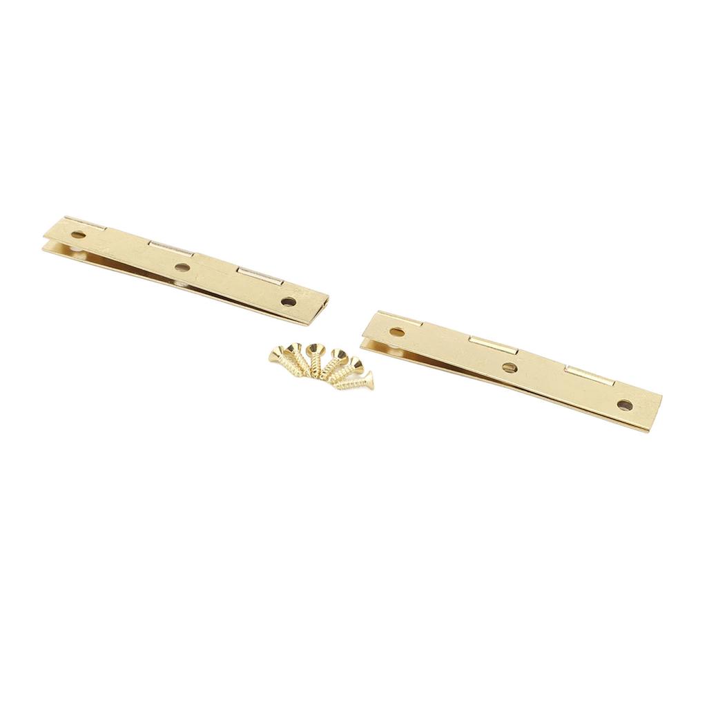 50 Pcs Door Hinge 58x19mm Vintage Hvy Duty Iron Folding Butt Hinge for Sewing NaMachine Table Cabinet