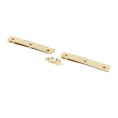 50 Sztuk Zawias Drzwiowy 58x19mm Vintage   Wytrzymały Żelazny Składany Zawias Krawędziowy do Stołu Maszyny Szyjącej Szafki