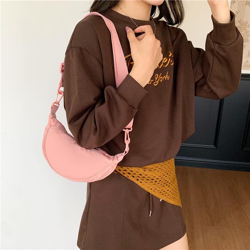 2025 Women's Mini Dumpling Crossbody Bag: Sweet, Trendy, Casual, Versatile, Lightweight Shoulder Bag