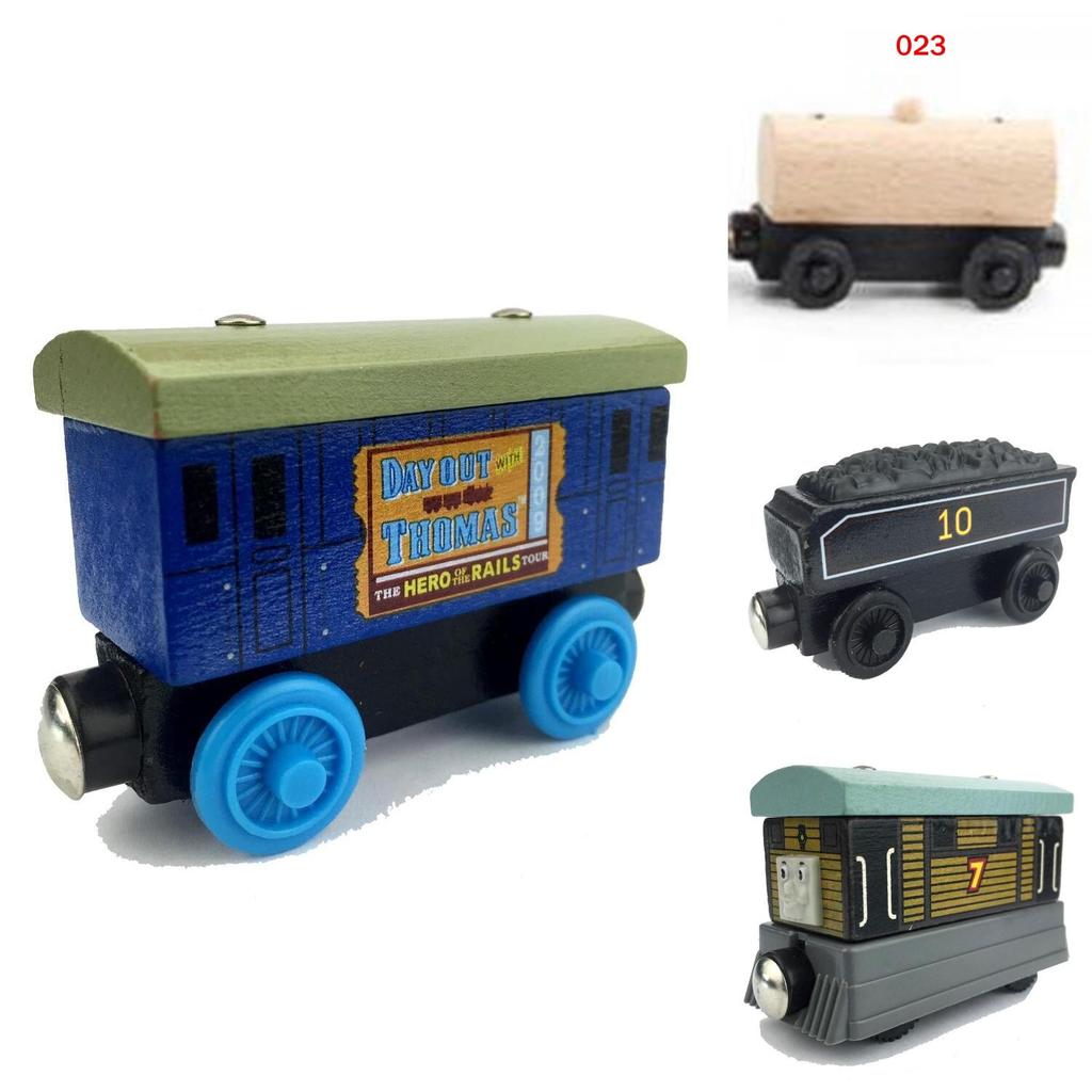 Thomas Train Car Tender Wooden Magnetic Railway Toy Truck Kids Gift Set