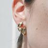 Cellmute PETAL CLUTCH EARRING(14K GOLD)