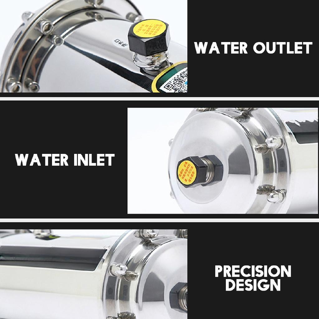 600L/1000L Home Kitchen Drink Gerade UF-Filter Ultrafiltrations-Wasserreiniger 304 Edelstahl-Wasserfilter