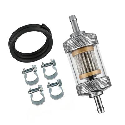 Multi-layer Filtration Inline Fuel Filter Glass Fuel Filter