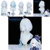 Genshin Impact Focalors Cosplay Wig High-quality Heat Resistant Hair Fiber