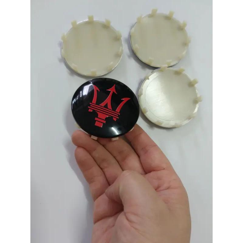 4pcs 8PCS 60MM Car Wheel Center Hup Caps Cover Emblem For Maserati Granturismo Quattroporte Levante Coupe GTS Q4 GT Accessories