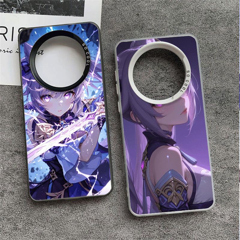 Genshin Impact Keqing Soft Phone Case for Xiaomi Redmi Note 13 14 15 Pro Plus 12S 12 11S 11 11T 10S 10 Shockproof Cover Back She