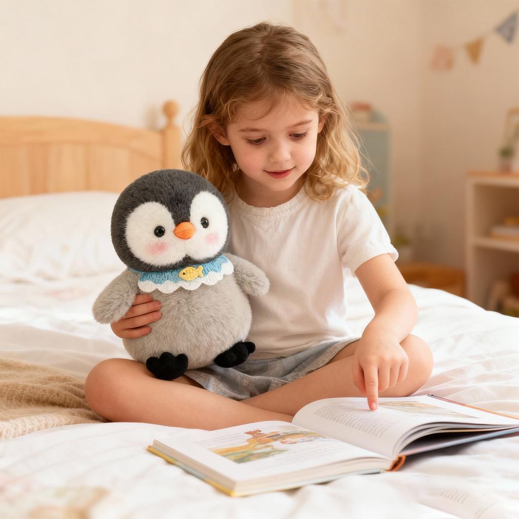 Cute Animal Plush Toys Set - Soft Stuffed Safe Eco-Friendly Fabric For Kids Adults Gift