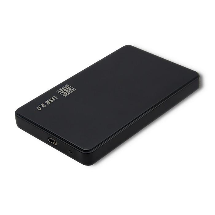 Qoltec Enclosure/Bay for 2.5" SATA3 HDD/SSD Drives | USB 2.0 | Black