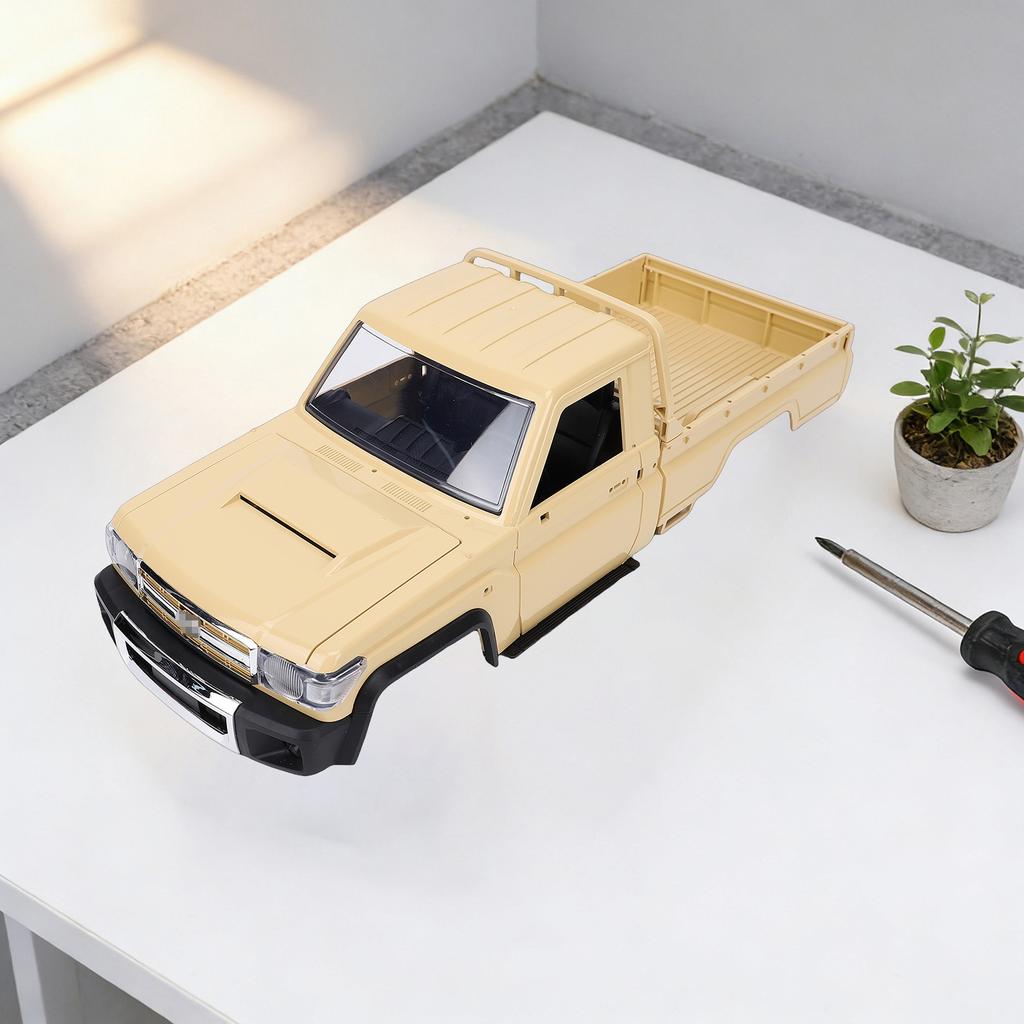 Replacement for Mangniu MN82 Remote Control Car Casing Kit Durable PP Material 1 12 Scale for MN82 RC Pickup Truck