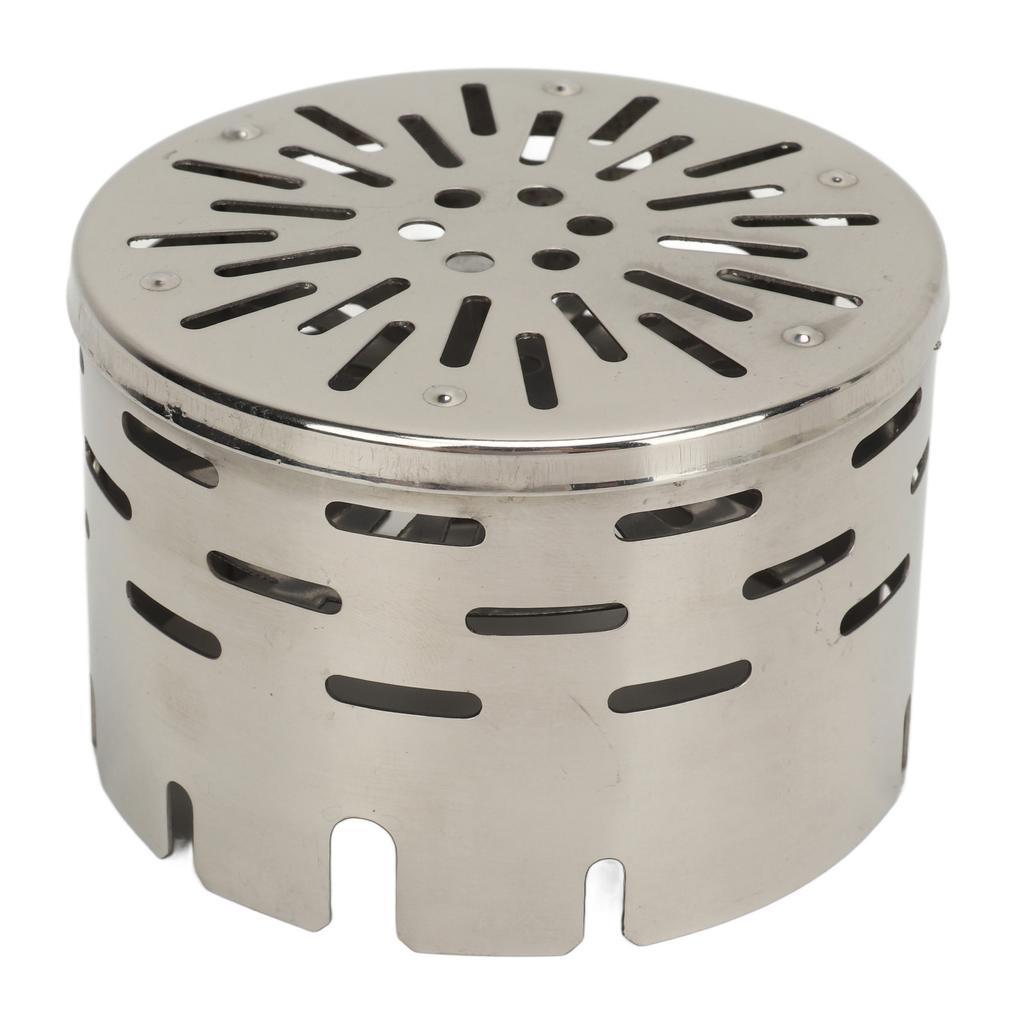 Camping Heater Stove Cover Stainless Steel Efficient Safe Outdoor Stove Heating Cover for BRS 6 11 15 53 56 Stove