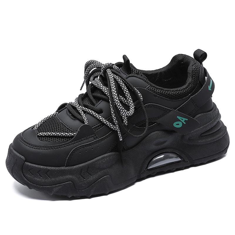 Fashion Thick-heeled Tied Women Summer Boots Flats Sports Shoes Designer Women's Sneakers Sapateni Sepatu Casuals Basquet Excercise