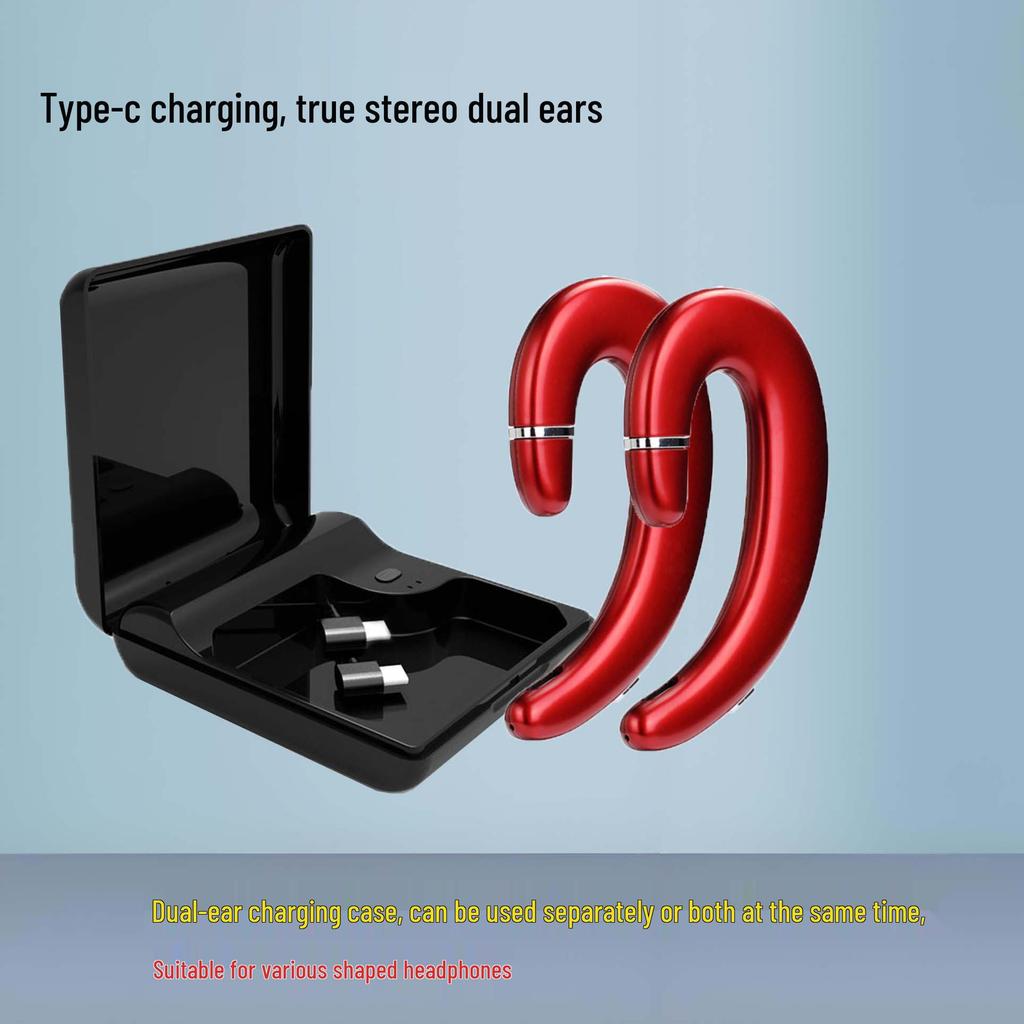 New C4 Bone Conduction Type-C True Wireless In-Ear Bluetooth Headset - Enhanced Cross-Border Design