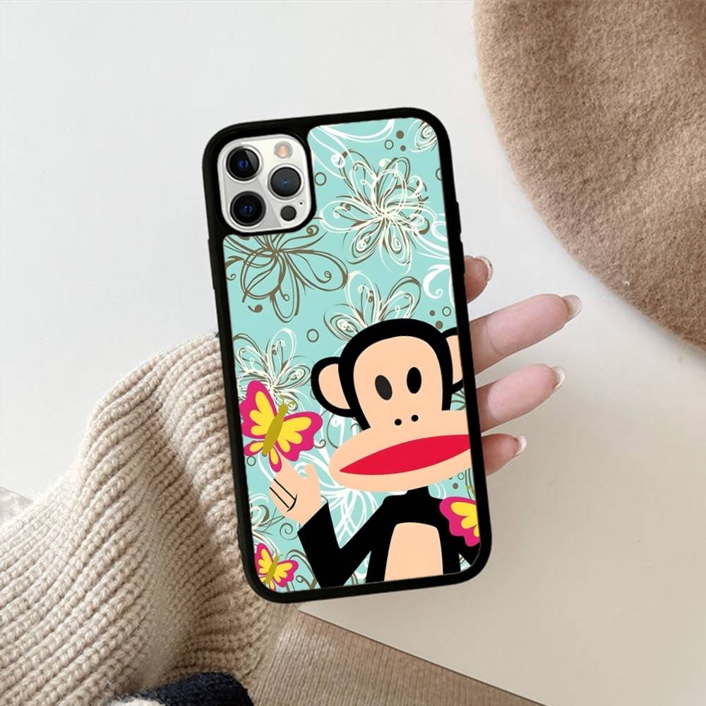 Fashion Logo P-Paul F-Frank PC+TPU Phone Case For IPhone 17 16 15 14 PRO MAX 11 12 13 PLUS MINI Cover