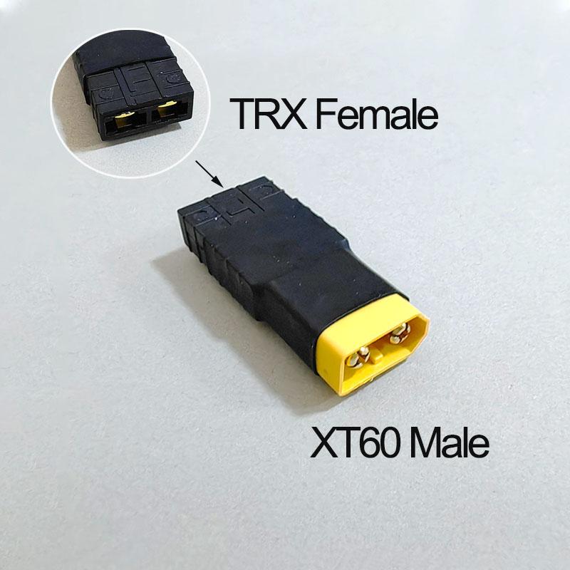 1PCS RC Battery Connector Adapter XT30 XT60 XT90 T-Plug TRX Male to Female Plug For RC LiPo Battery Charger
