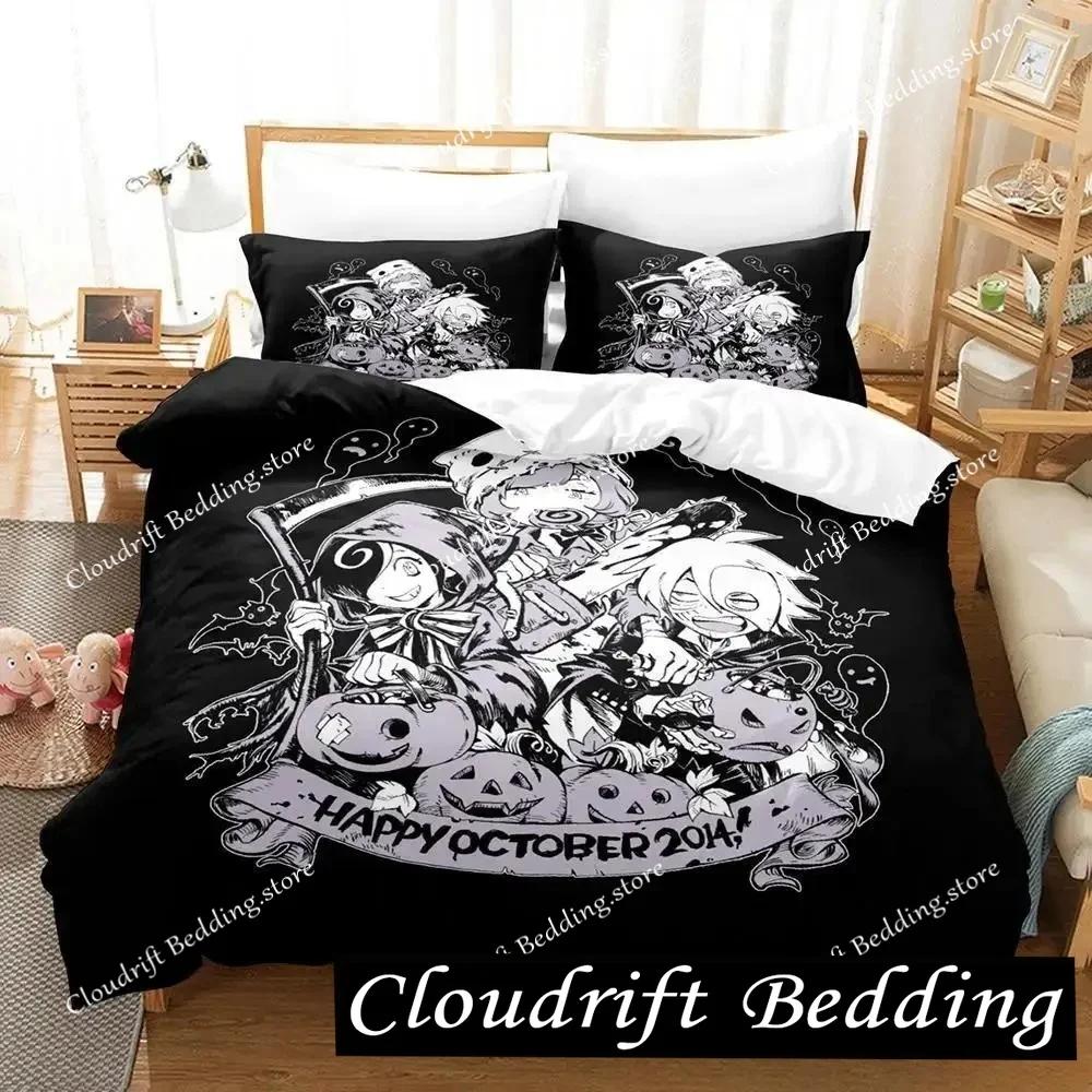 Devil's Candy Bedding Set Single Twin Full Queen King Size Bed Set Adult Kid Bedroom Duvet Cover Sets 3D Anime Bed Sheet Set026