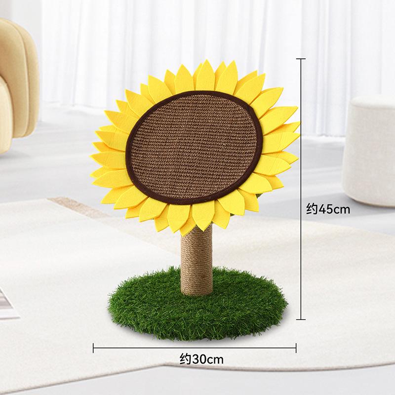Cactus Cat Tree Scratching Post Climbing Tower Toy for Cats Pet Supplies