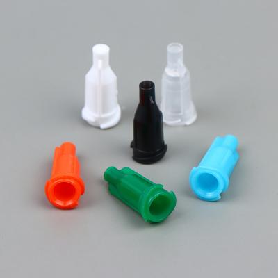 100 stk/pakke Plast Sprøyter Spisshetter Dispenseringsnåler Spisshette Spiralmunnstykker Låser Sikkert For Trygg DIY Væskeoverføring