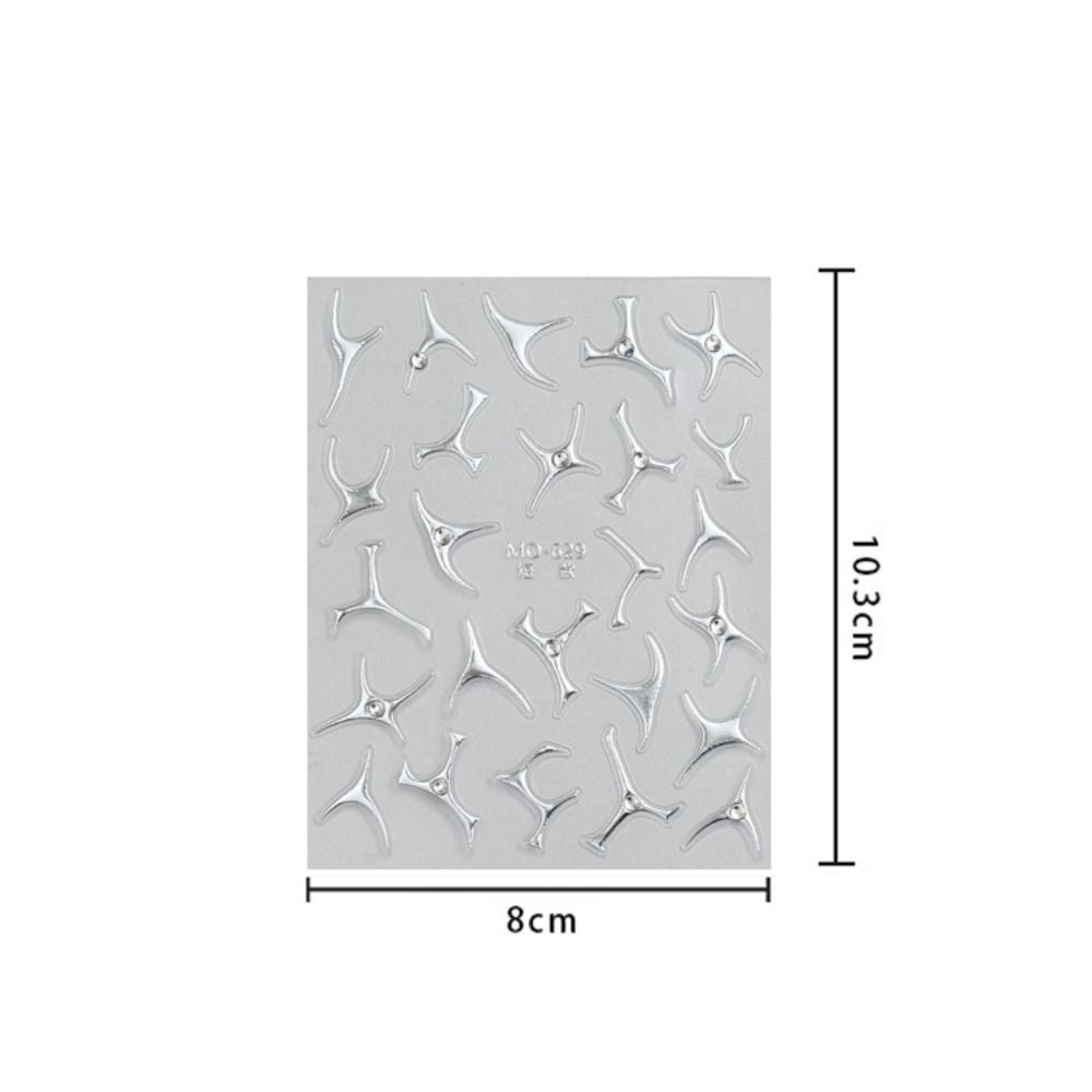 Luxury Self Adhesive Nail Bronzing Spider DIY Manicure Decoration Nail Decals  Manicure DIY