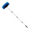 Car Cleaning Brush with Soft Synthetic Bristles Telescopic Handle Built-in Hose Attachment Car Wash Brush