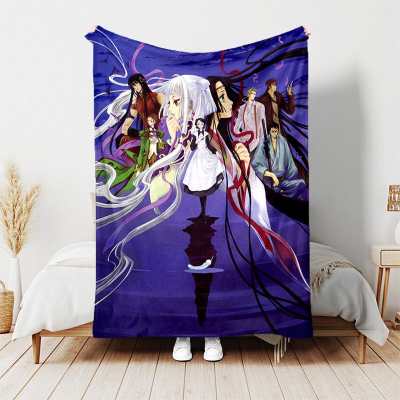 Anime Code Geass printed throw blanket—lightweight,soft,warm;versatile blanket all seasons—perfect air-conditioning throw,nap blanket