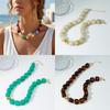 European Style Acrylic Beaded Clavicle Necklace for Women - High-End, Versatile, Vacation Chic