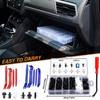 100pcs Auto Fastener Clip Kit Fender Rivet Clips Car Body Push Retainer Pin Rivet Bumper Door Trim Panel Retainer Car Clips
