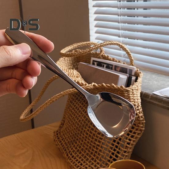 Leichter Reislöffel, langlebiger Eislöffel aus Edelstahl