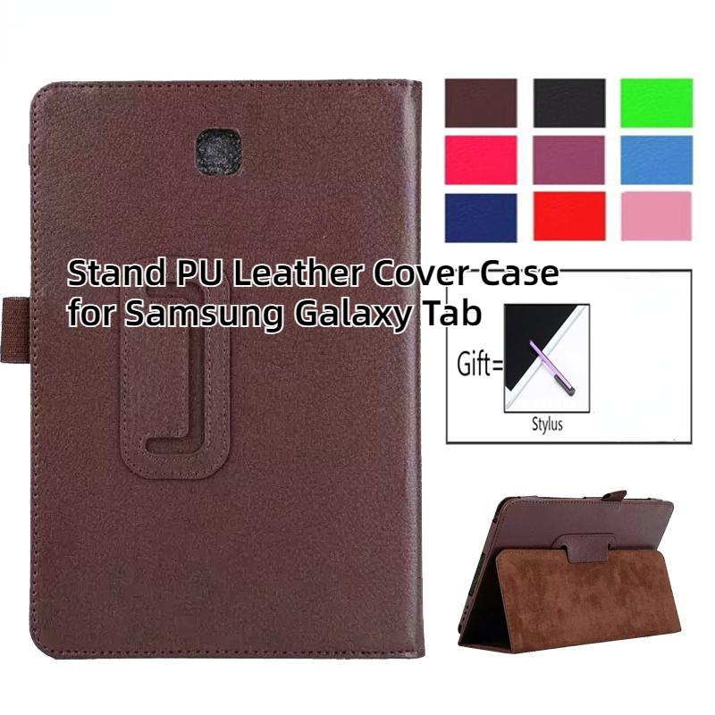 Stand PU Leather Cover Case for Samsung Galaxy Tab A 8.0 2015 SM-T355 SM T350 T355 P350 P355 Flip Smart Tablet Shell