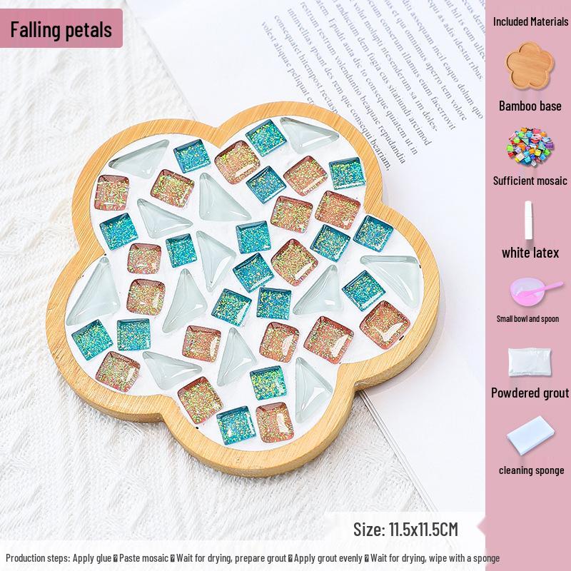 

Набор для мозаичных подставок «Сделай сам»: Детская поделка ручной работы для занятий родителей с детьми