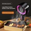 Portable Desktop Range Hood Rechargeable Air Filter Kitchen Exhaust Fan for BBQ Hot Pot Indoor Cooking Tabletop