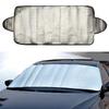 Upgrades Aluminum Foils Pearls Cotton Windshield Cover Thermal Insulation Sunshades Not Ice Dustproof Car Accessory
