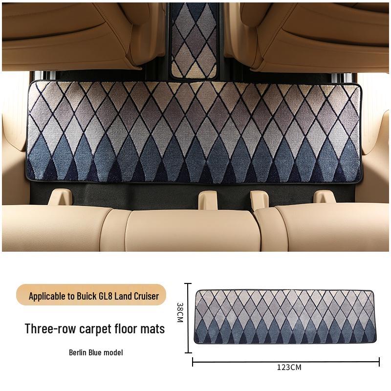 25 Buick GL8 Luxgen PHEV Middle Row Carpet Floor Mats - Interior Upgrade