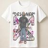 Designer Cartoon Streetwear Art Unisex T-Shirt Unisex T-Shirt