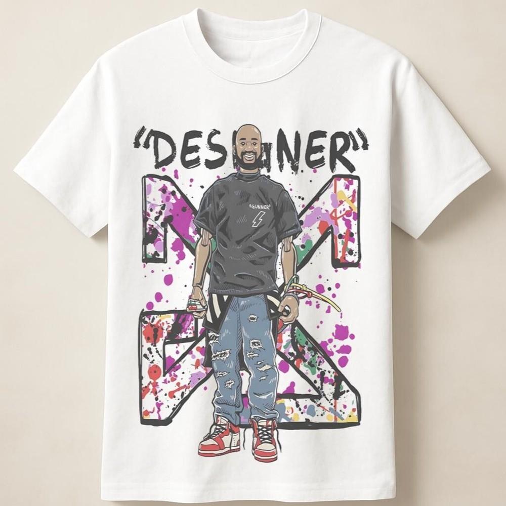 Designer Cartoon Streetwear Art Unisex T-Shirt Unisex T-Shirt L