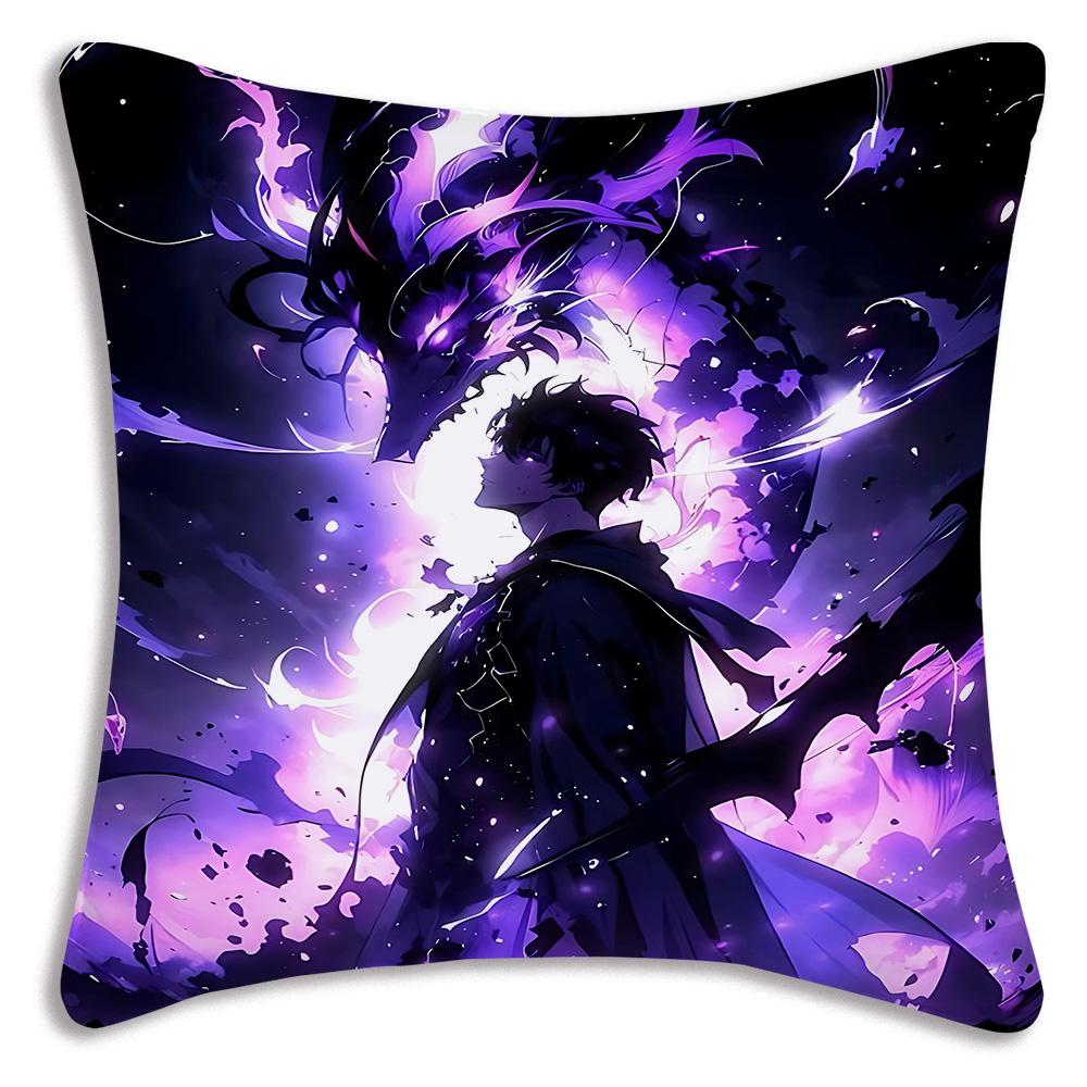 Cartoon Cool Solo For Levelings Pillow Covers Cartoon Sofa Decorative Home Double-sided Printing Short Plush Cute Cushion Cover