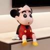 Mickey Shin-chan Cartoon Figurine Set Plastic Decorative Ornament Living Room Desk Entryway Home Decor