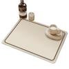 Quick-Dry Diatomaceous Earth Absorbent Mat - Non-Slip Kitchen Drain Mat & Firework Coaster for Coffee Table