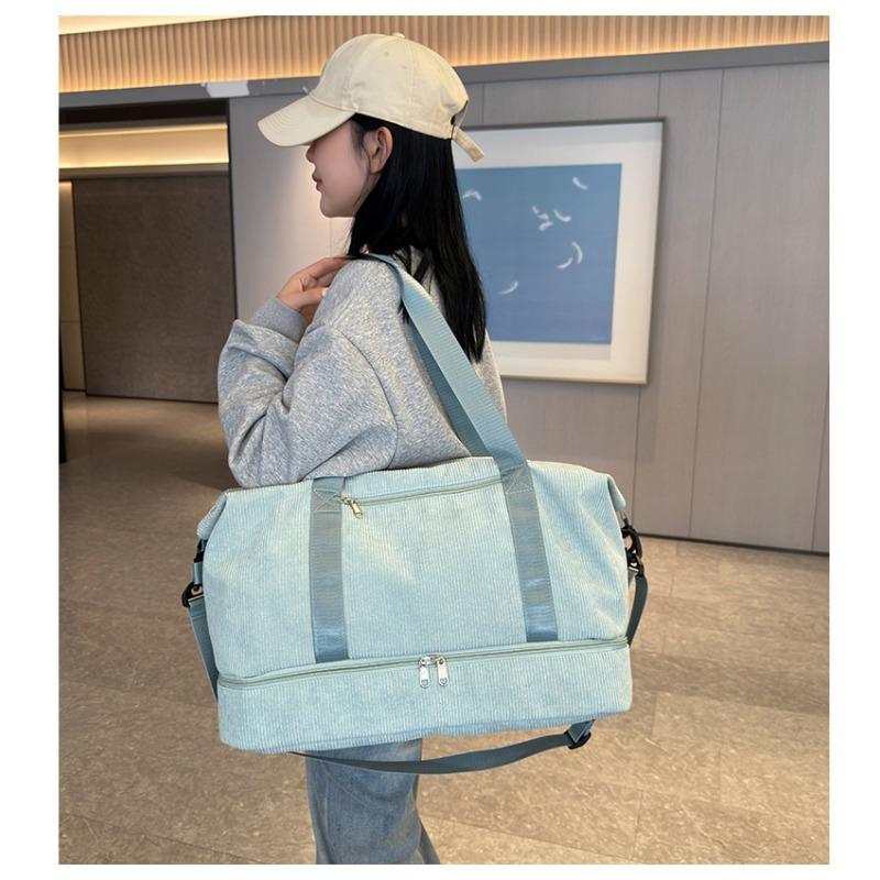 Short-distance Large-capacity Hand-held Bag for Men and Women Large-capacity Shoe-carrying Fitness Bag Can Be Used To Cover Pull Rods