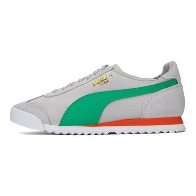 Roma Og Mesh di Nylon Pelle Sintetica Sport Comfort Scarpe Lifestyle Basse Sneakers Unisex Grigio Verde Rosso 362408-36
