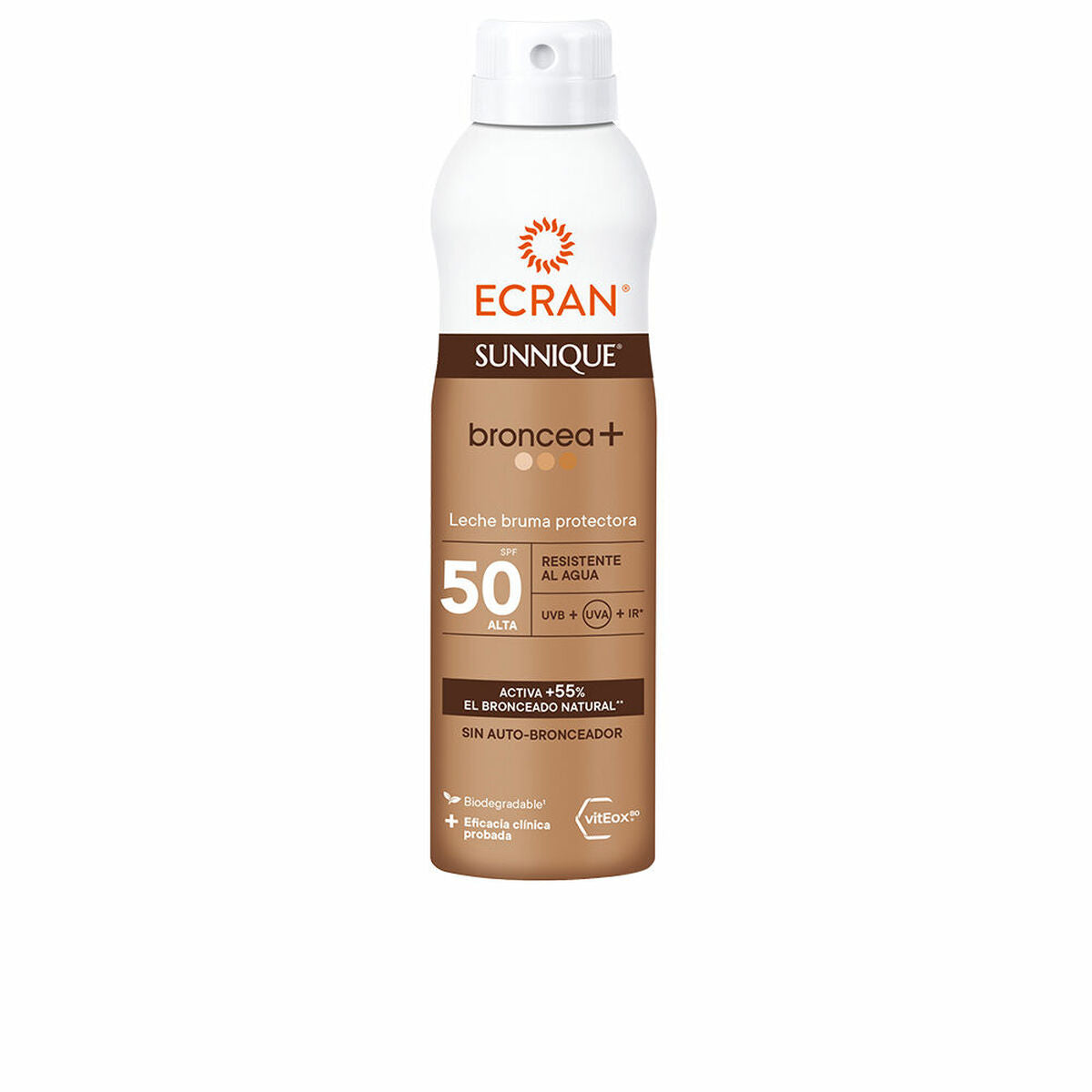 

Солнцезащитный спрей Sunnique Broncea+ SPF 50 250 мл Солнцезащитное молочко