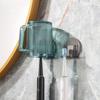 Wall Mounted Toothbrush Holder Plastic Tooth Brush Dispenser Toothbrush Cup Holder  Bathroom