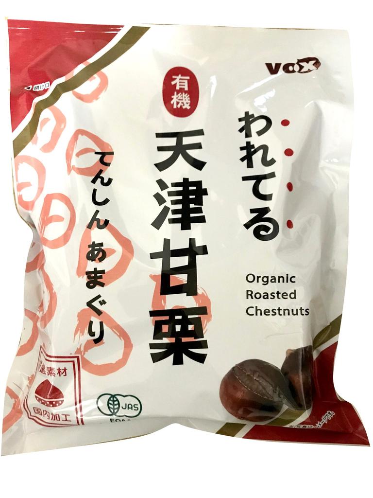 VOX Organic Tianjin Sweet Chestnuts 720g (180g X 4 Bags)