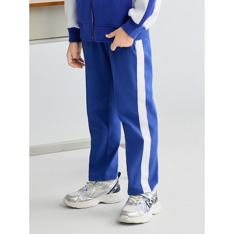 Mqd Shenzhen School Uniform Unified Style for Primary School Students, Unisex, Winter Thickened, Soft, Breathable, Knitted Sports Pants