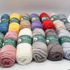 3 Knäuel Alpakawolle Garn 100g/Knäuel, 110m/Knäuel Mehrfarbig Weich & Warm Strick- Häkelgarn für Pullover, Schals, Mützen – 3,5-4,5mm Nadeln/Häkelnadeln